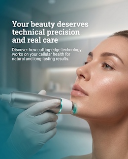 Beauty clinic post generated by Trowt