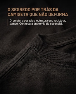 Post de loja de roupas gerado pelo Trowt